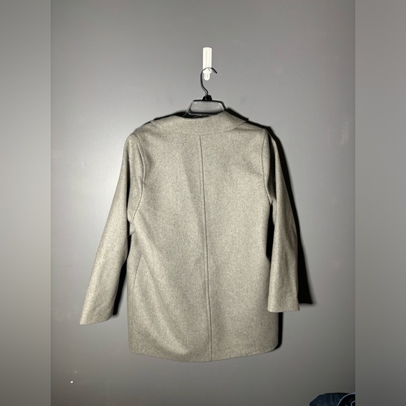 J.Crew Melton Wool Boyfriend Overcoat Women’s Size 10P - Picture 3 of 7